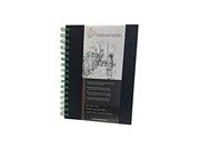 Caderno Sketch Style Green A6 64 Folhas 120g Hahnemuhle espiral Verde 