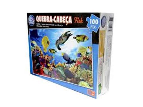 Quebra-Cabeça Viagens 100 Peças - 791092 - Pais & Filhos - Real Brinquedos
